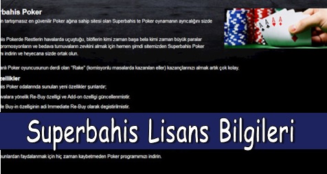 Superbahis Lisans Bilgileri